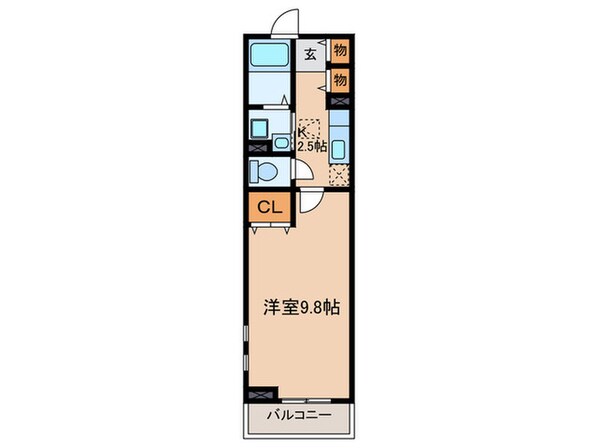 アルモニ－Ⅱの物件間取画像